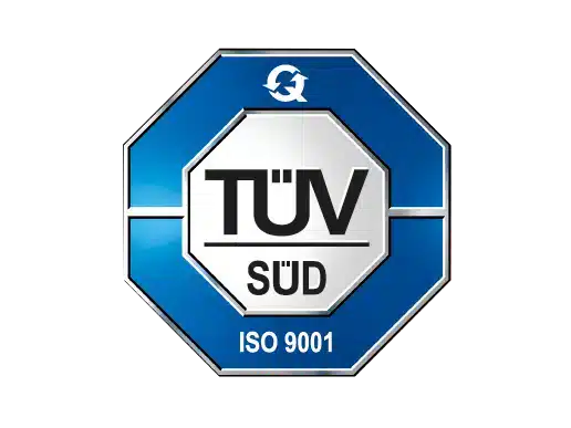 ISO 9001 TÜV Süd Zertifikat